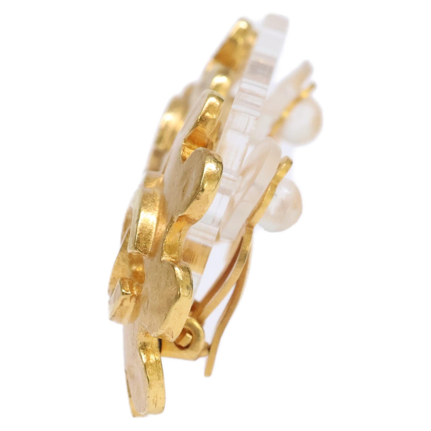 Chanel Gear Coco Mark Earrings