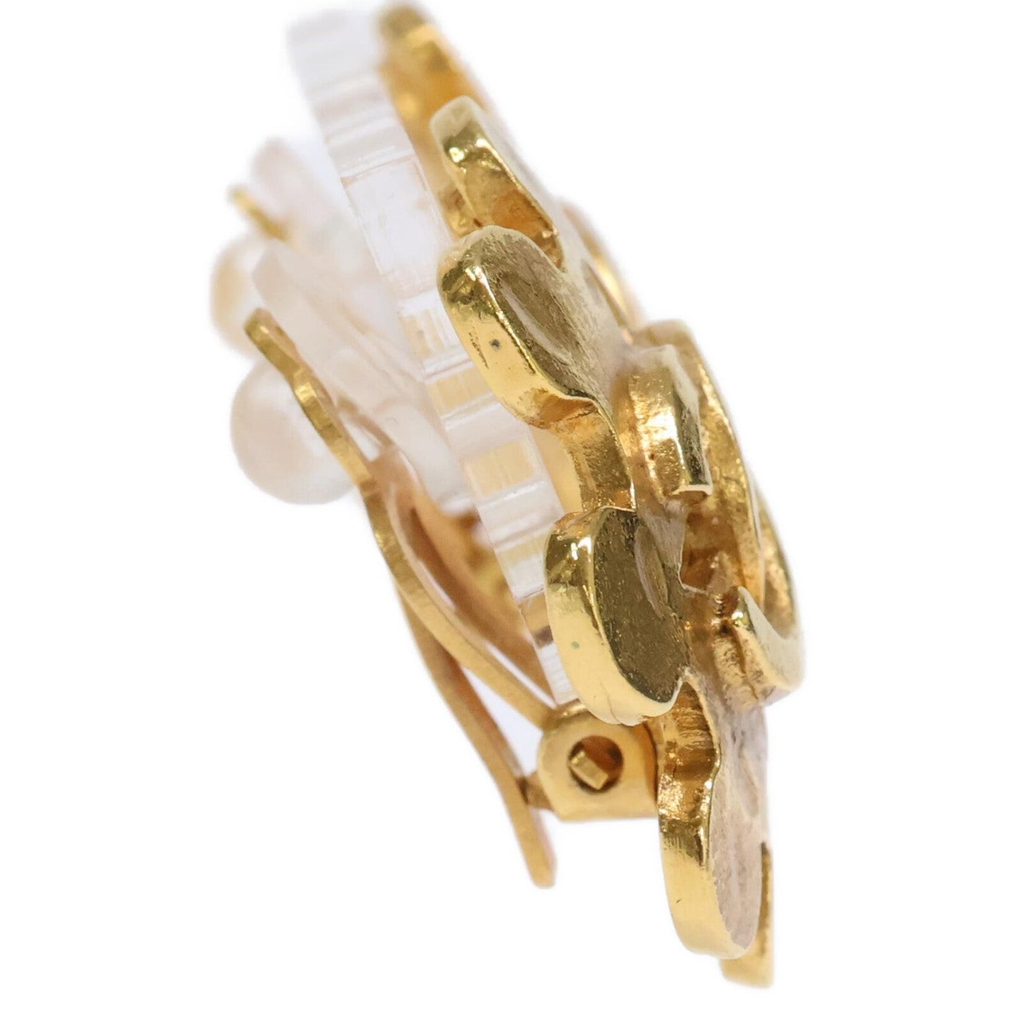 Chanel Gear Coco Mark Earrings