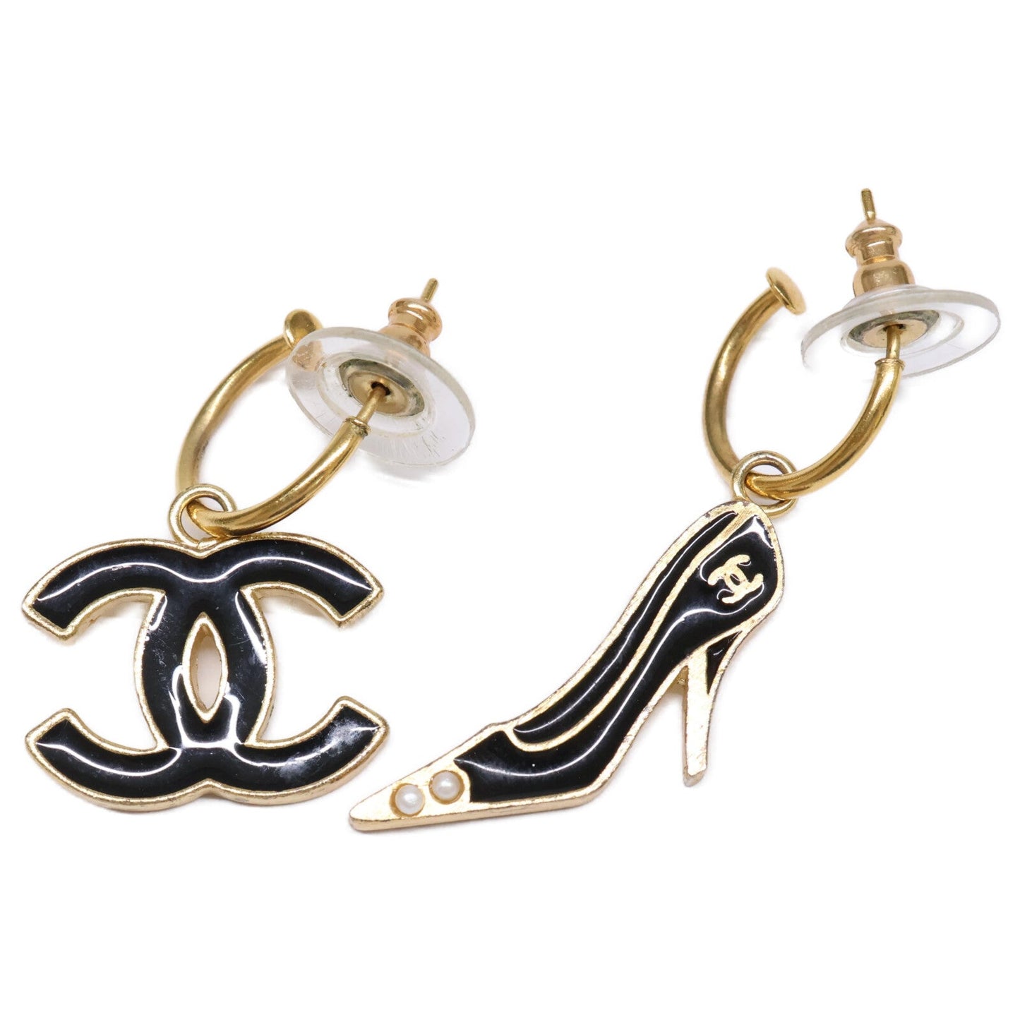 Chanel Coco Pumps Heel Earrings