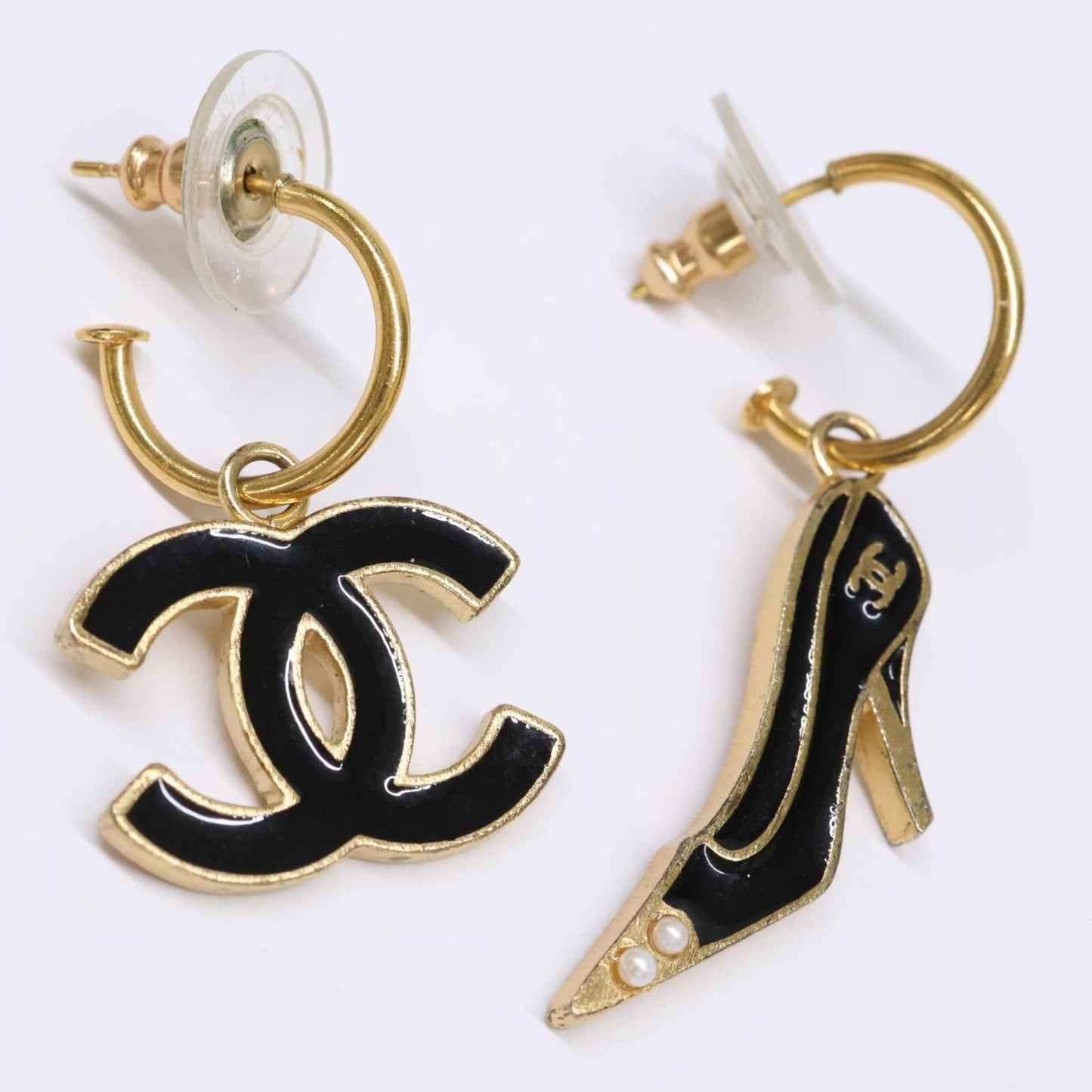 Chanel Coco Pumps Heel Earrings