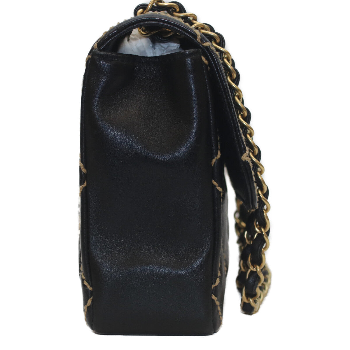 Chanel Wild Stitch Calfskin Shoulder Bag