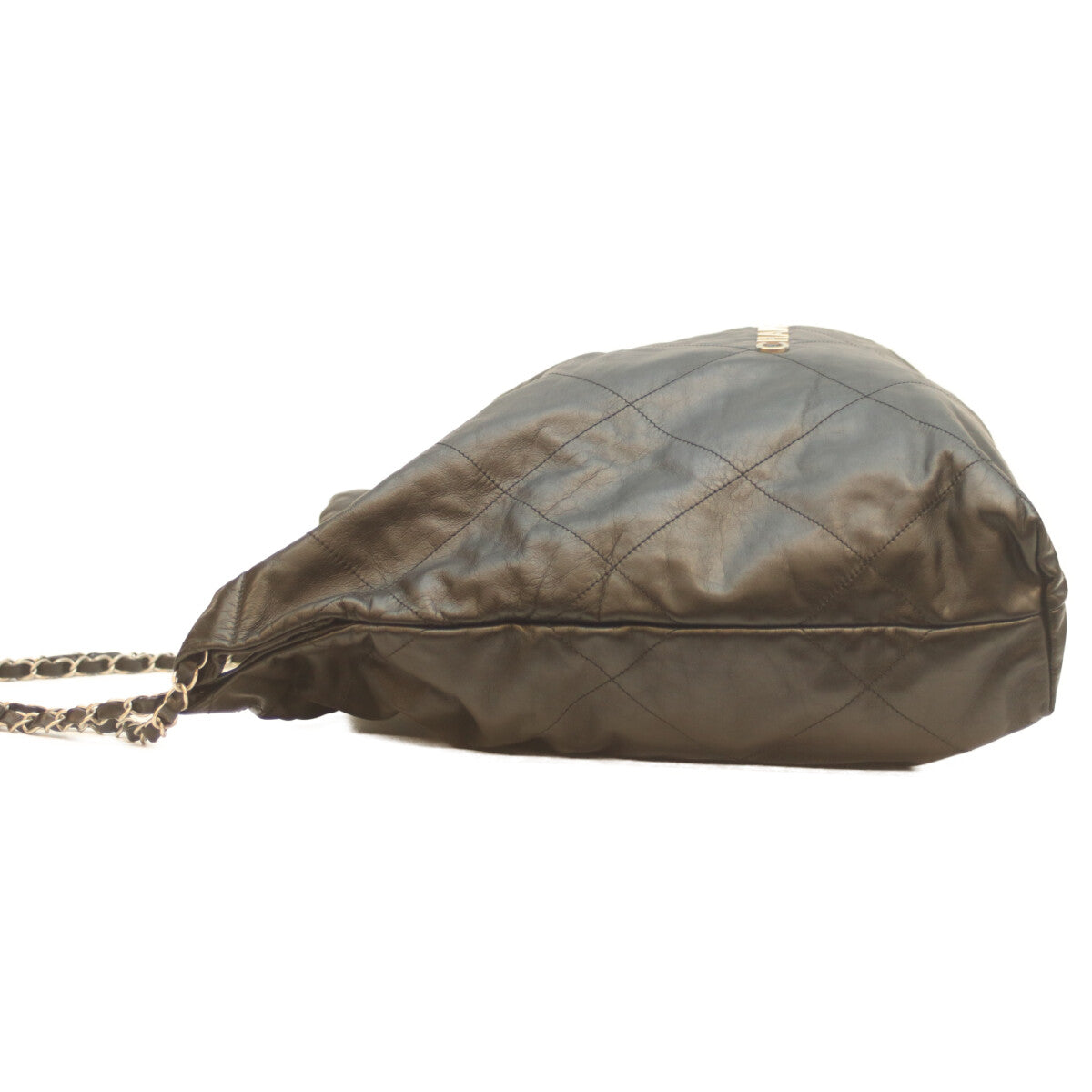 Chanel 22 Shiny Calfskin Shoulder Bag
