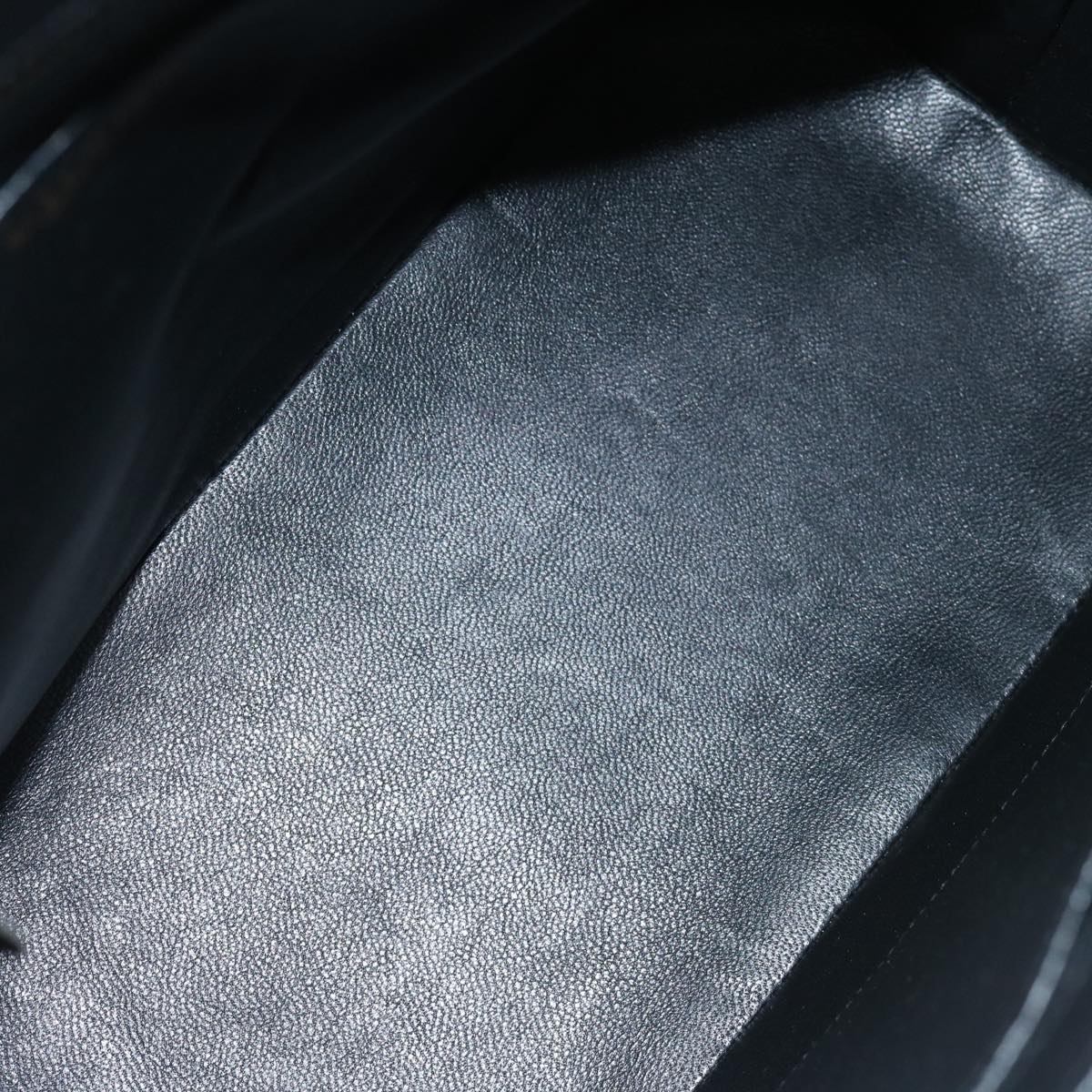 CHANEL Tote Bag Caviar Skin Standard Black CC Auth 62895S