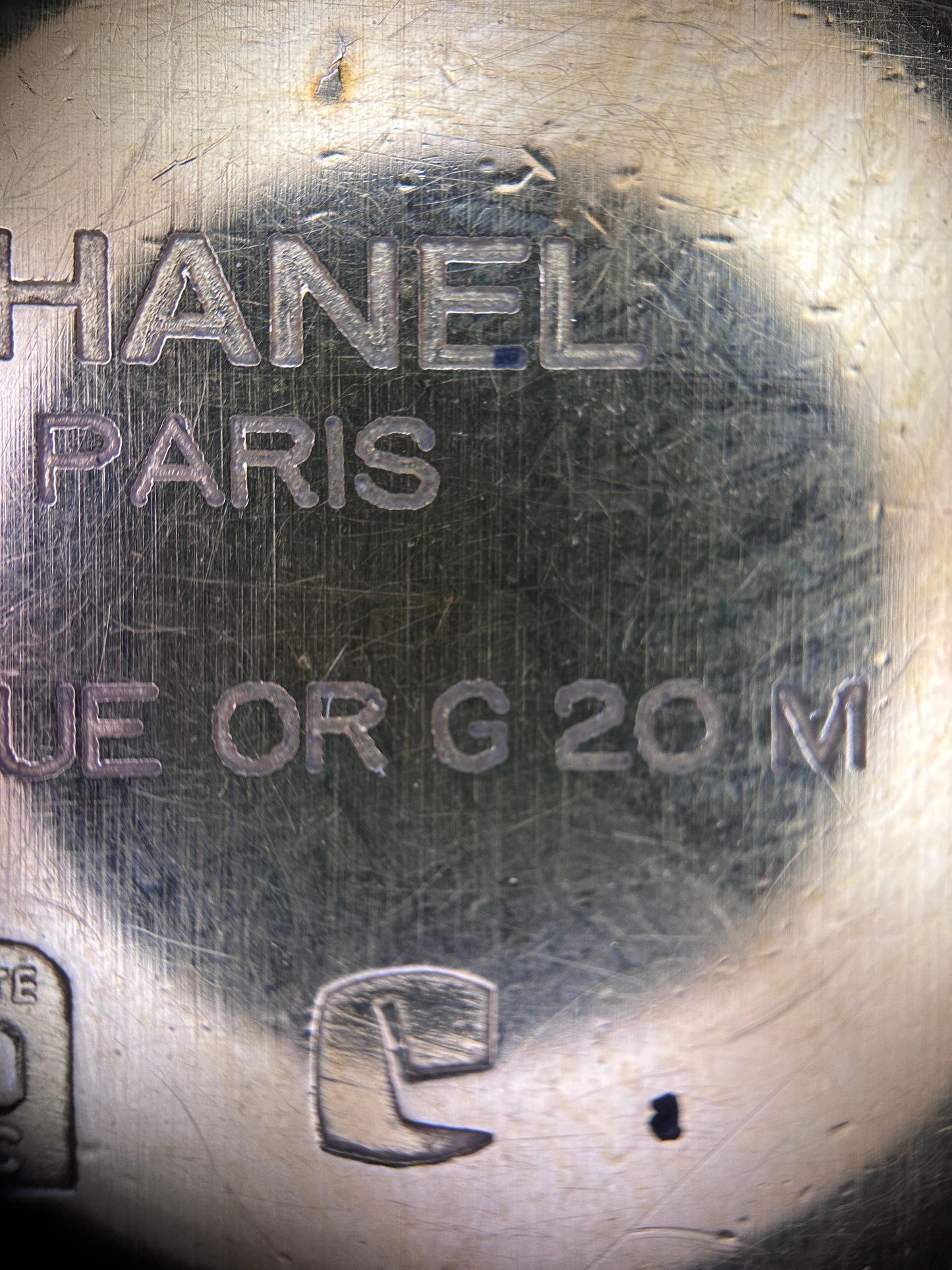 Chanel Premiere Quartz Watch Gold 1987 L size