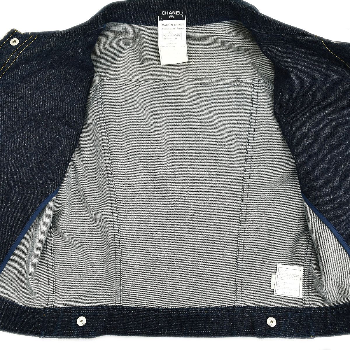 Chanel Spring 1997 denim jacket #38