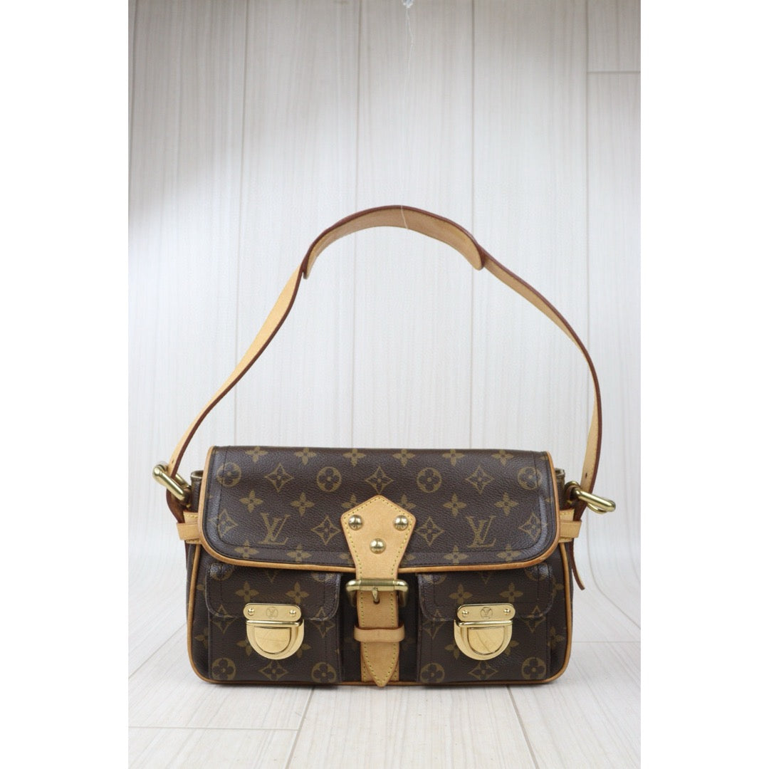 Good ( Rank AB) ｜ LV Monogram Hudson PM Shoulder  Bag｜24080808