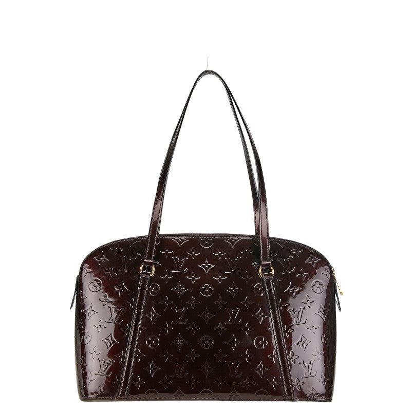 Louis Vuitton Monogram Vernis Avalon  Shoulder Bag M91745 Rouge Forest Wine Red Patent Leather  Louis Vuitton