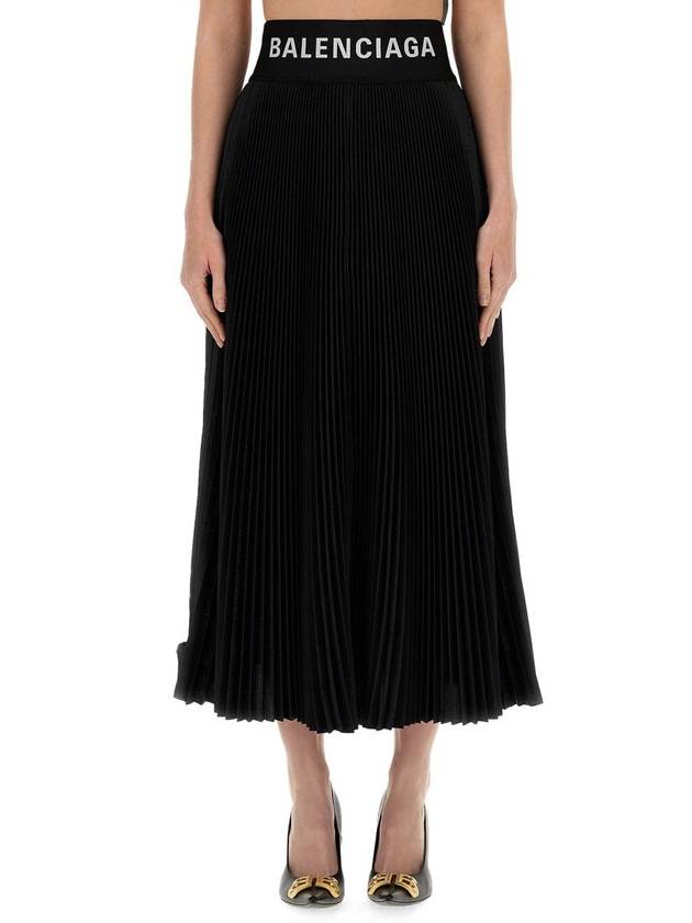 Luxury Balenciaga  short skirt 5930002 790581 TQO30 1000 BLACK