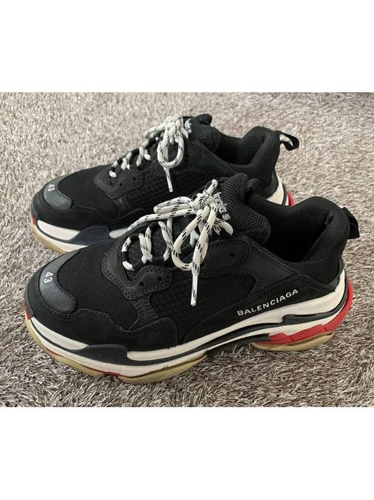 Bottega Veneta Luxury Balenciaga  Triple S Multi Bread Black Red 43 280