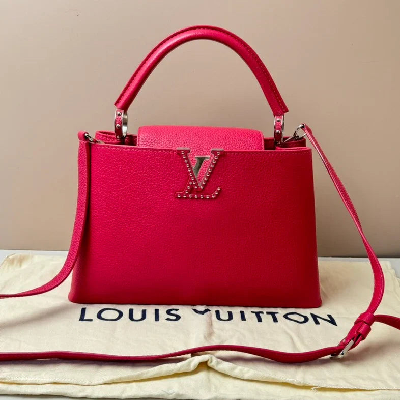 Louis Vuitton Taurillon Leather Capucines PM B3-32