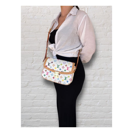 Louis Vuitton Monogram Multicolor Sologne Crossbody