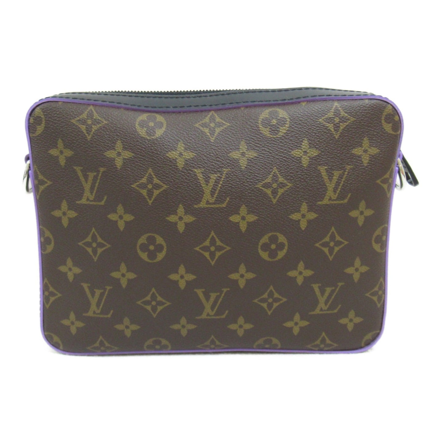 Louis Vuitton Trio Messenger Shoulder Bag Shoulder Bag PVC Coated Canvas Monogram Macasters   Brown / Pearl M46266