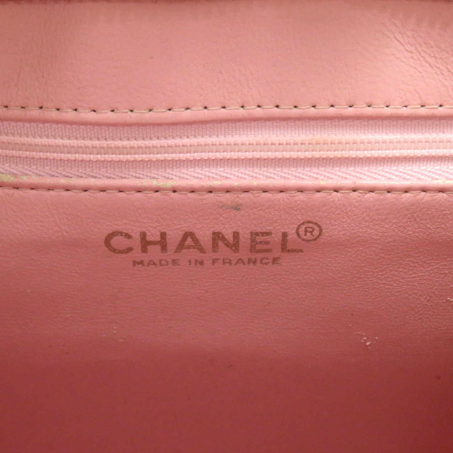 Chanel Redemption Tote Handbag Bag Caviar S (Green )  Pink