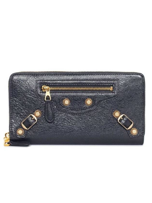Luxury Balenciaga  Giant Continental Long Wallet Grey