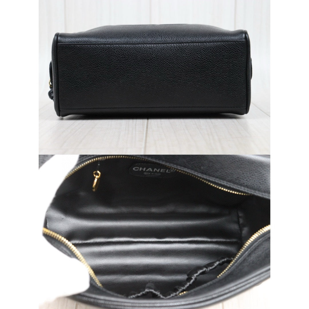 Very Good ( Rank A)｜ CHANEL Caviar Skin Vanity Handbag  Made In 1996～1997Year ｜25042101