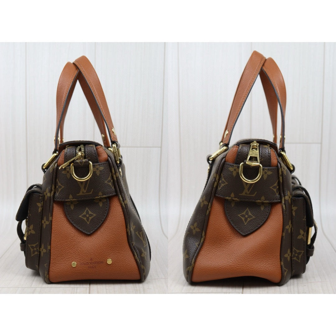 Very Good ( Rank A)｜ LV Monogram Manhattan Shoulder Bag Brown｜S25021011