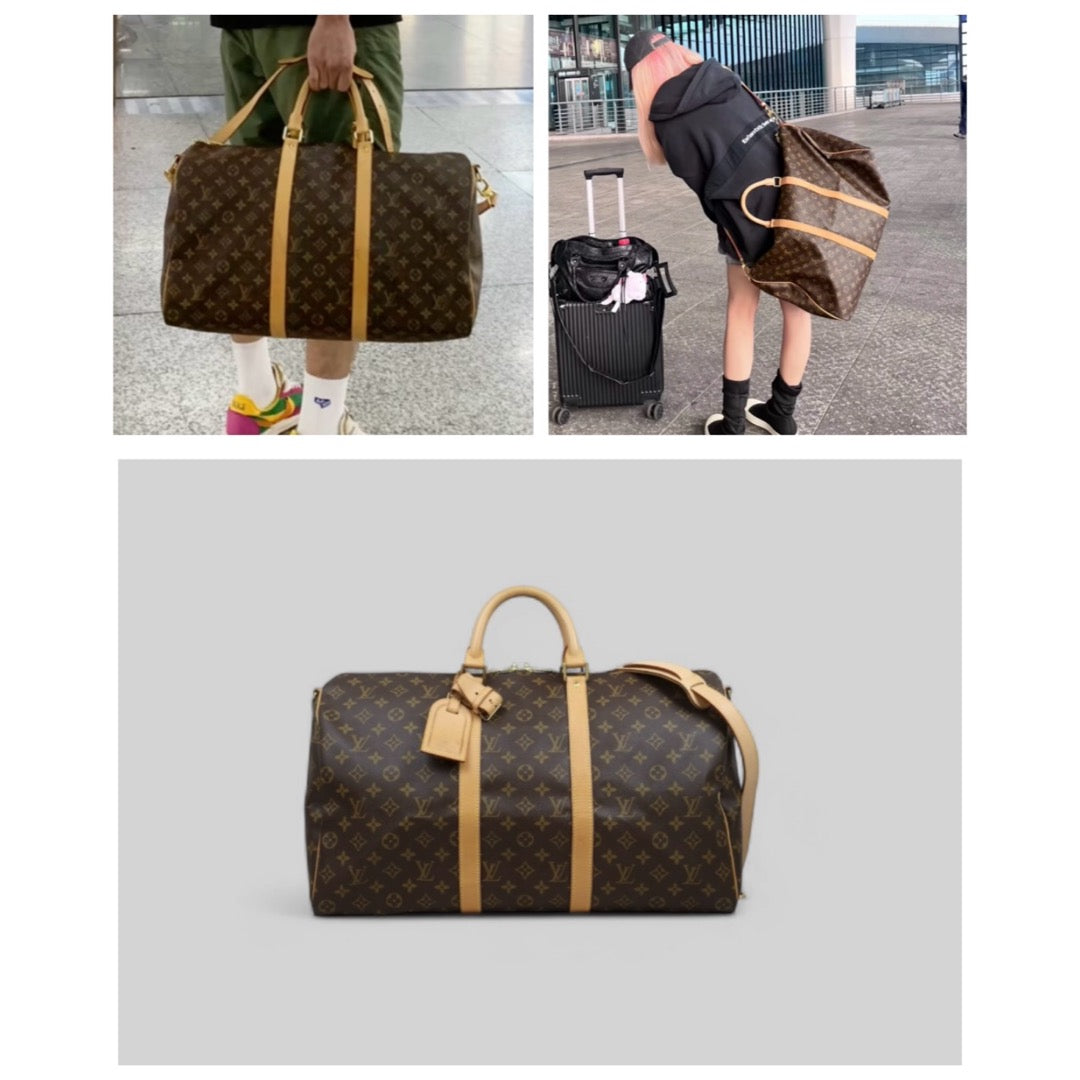 Good ( Rank AB)｜ LV Monogram Keypol Bandrière 50 With Shoulderstrap｜25031311