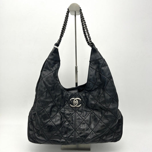Chanel Coco Supple Hobo Quilted Calfskin Large LA21048