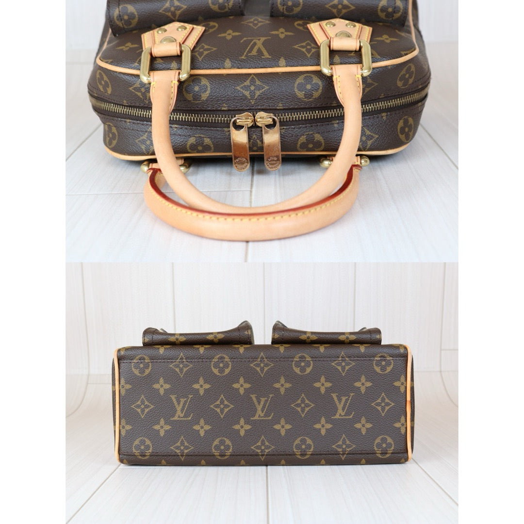 Rank AB ｜ LV Monogram Manhattan PM Shoulder  Bag｜S24082202