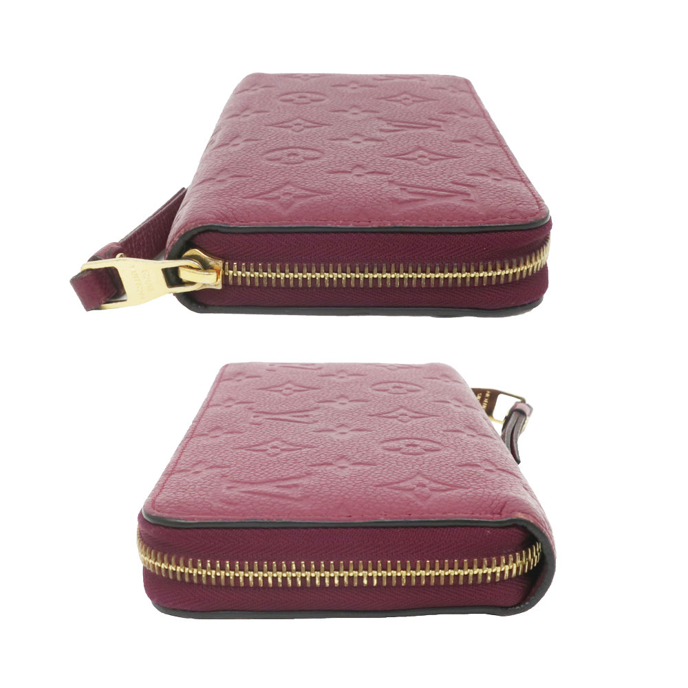 Louis Vuitton Monogram Wallet Long Wallet M60549 Round Fashner