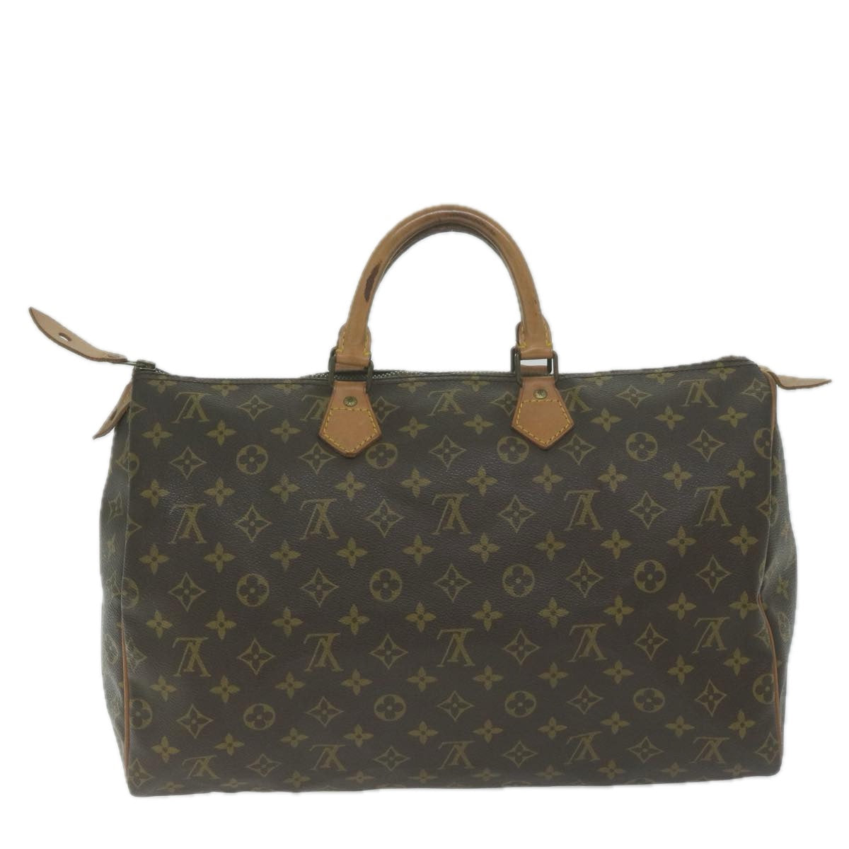 LOUIS VUITTON Monogram Speedy 40 Hand Bag Old model M41522 LV Auth 65331