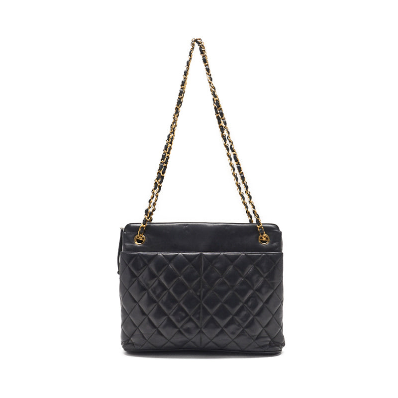 Chanel Matrasse Double Chain Shoulder  Black  Shoulder Bag Mini Shoulder  Bag Hybrid 【 Delivery】 Himalan Online