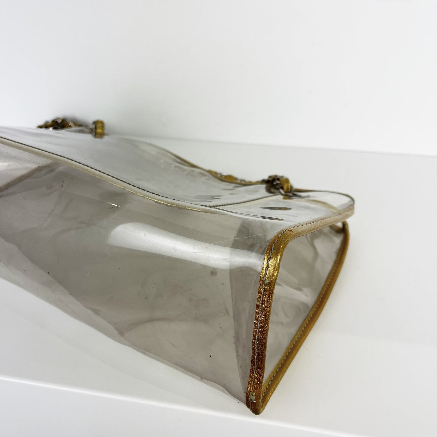 PVC Shopper Tote Clear SHW