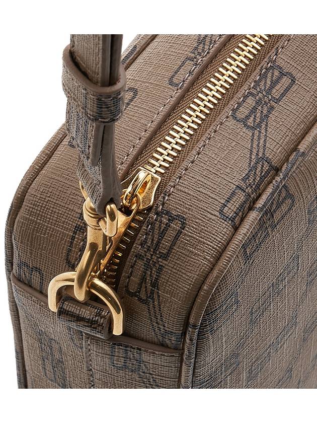 Luxury Balenciaga  Monogram Logo Camera Cross Bag Beige