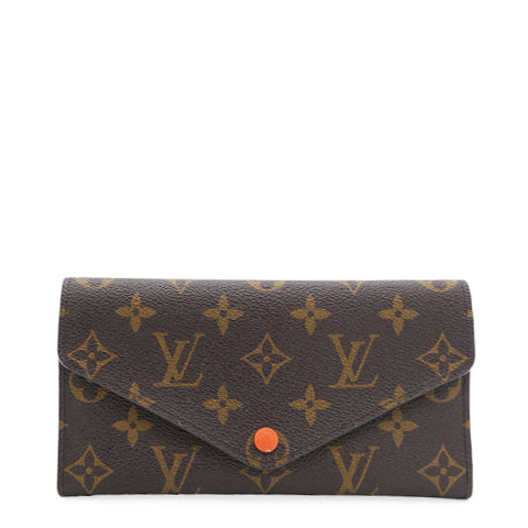 Monogram Josephine Wallet Fuchsia