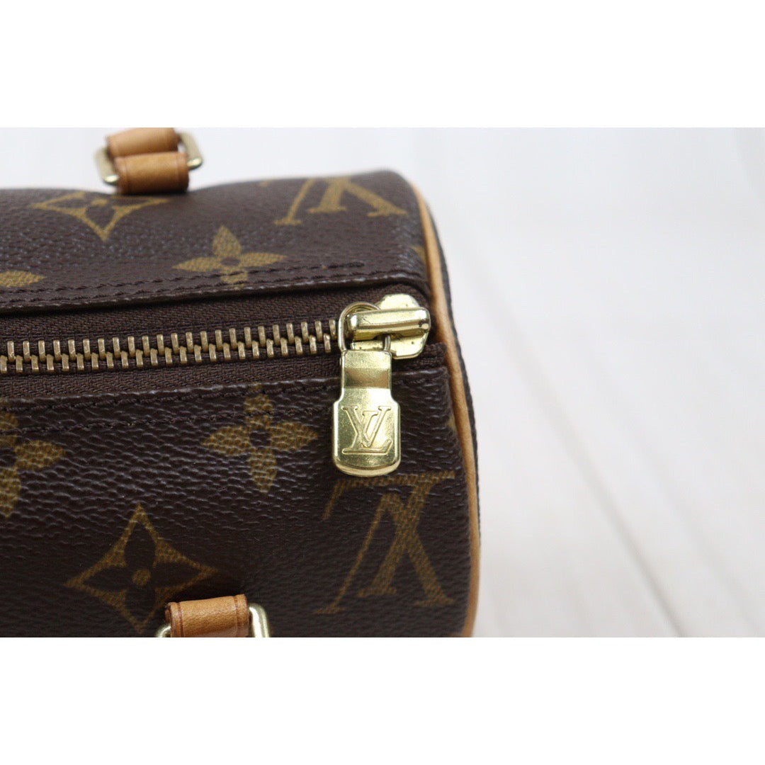 Rank AB ｜ LV Monogram Papillon 19 Handbag ｜24060602