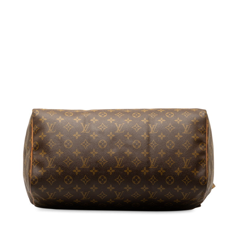 Louis Vuitton Monogram Speedy 40 Boston Bag Travel Bag M41522 Brown PVC Leather  Louis Vuitton