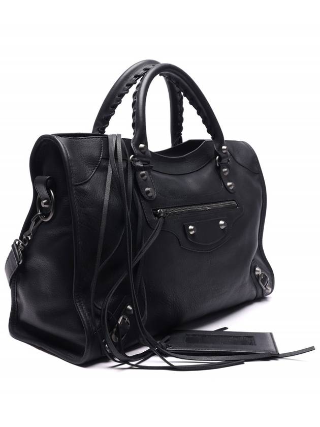 Luxury Balenciaga  WoMen's Classic Motor City Tote Bag Black