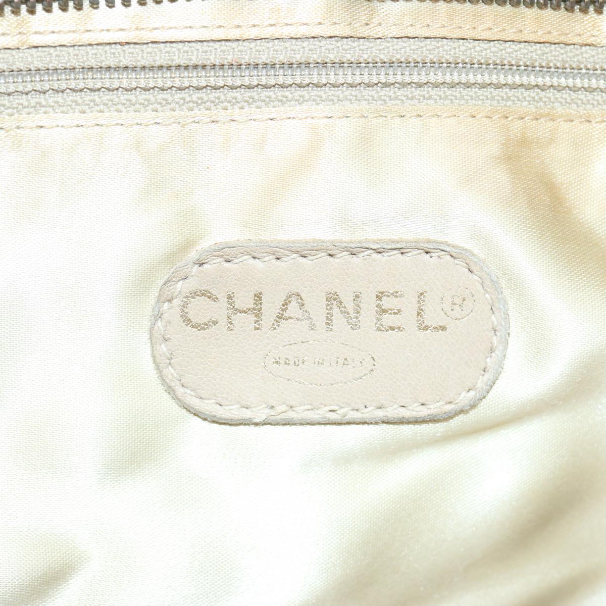 Top Quality Chanel Matelasse Tote Bag Straw Brown CC Auth 66963