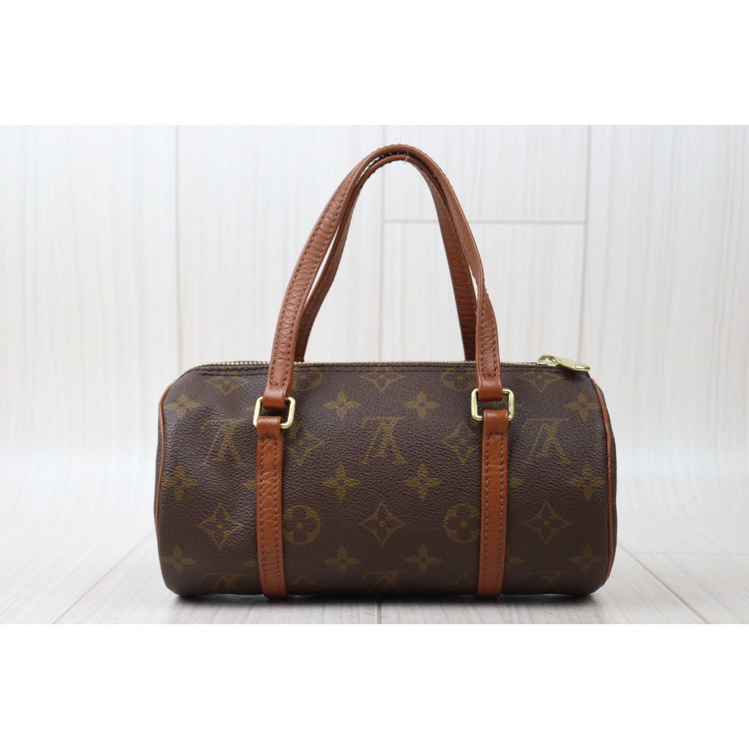 Rank AB ｜ LV Monogram Papillon 22 Handbag ｜24070211