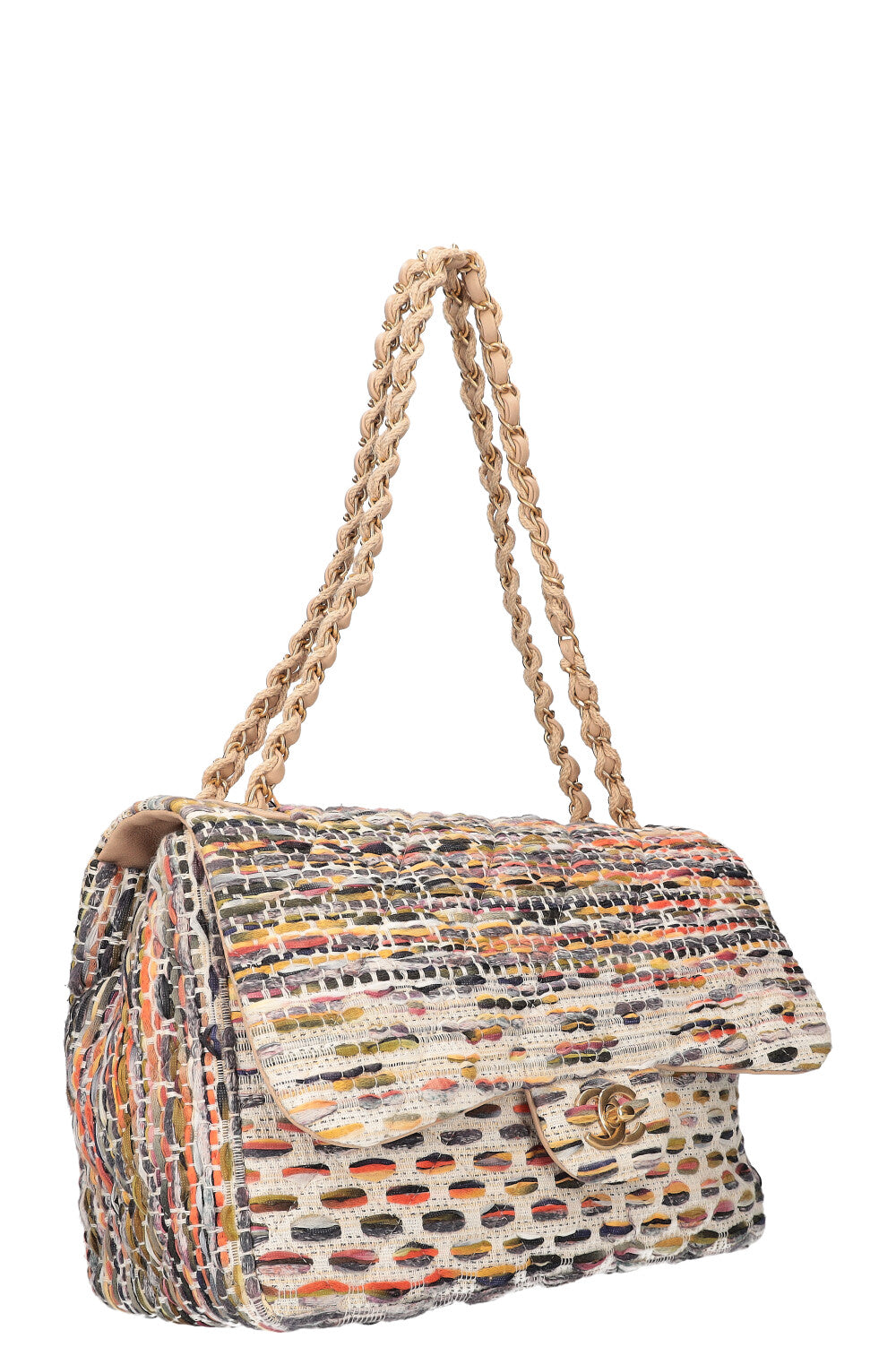 CHANEL Coco Cuba Bag Fantasy Tweed Multicolor