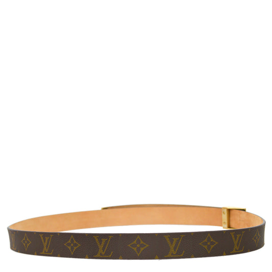 Louis Vuitton Monogram Ceinture Carre Belt M6800 Small Good
