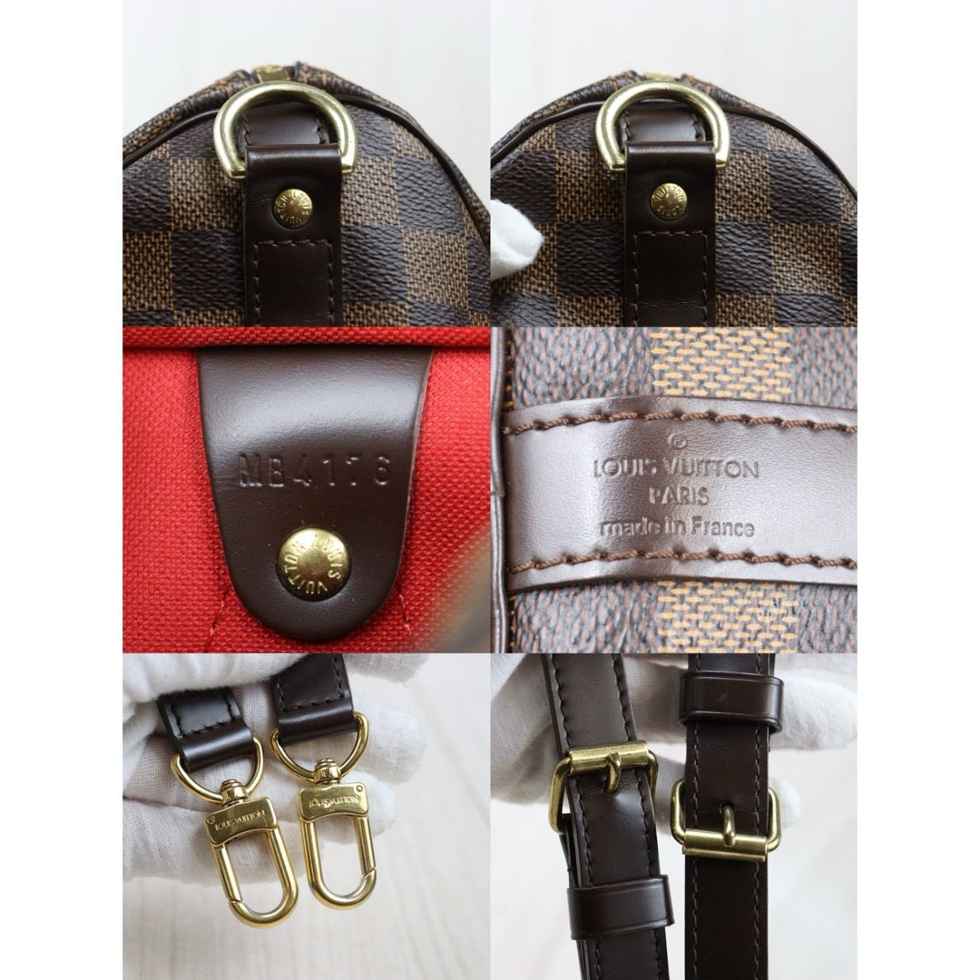 Good ( Rank AB)｜ LV Damier Speedy 25 Hand Bag With Shoulder Strap｜S25021016