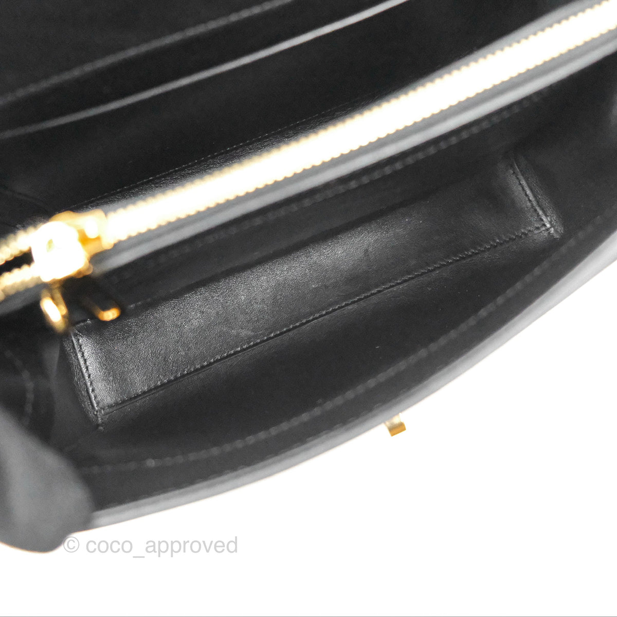 Celine Small 16 Bag Black Satinated Calfskin