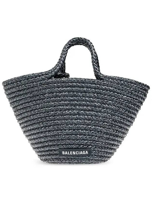 Luxury Balenciaga  Ibiza Small Tote Bag Navy