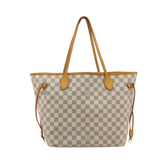 Preloved Louis Vuitton Neverfull MM Damier Ebene Canvas Tote Bag 250325781120545