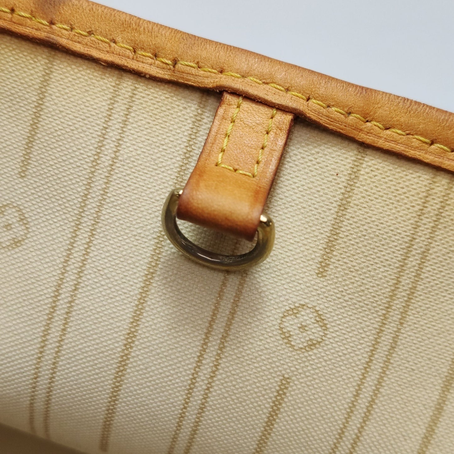 Preloved Louis Vuitton Neverfull MM Damier Ebene Canvas Tote Bag 250325781120545