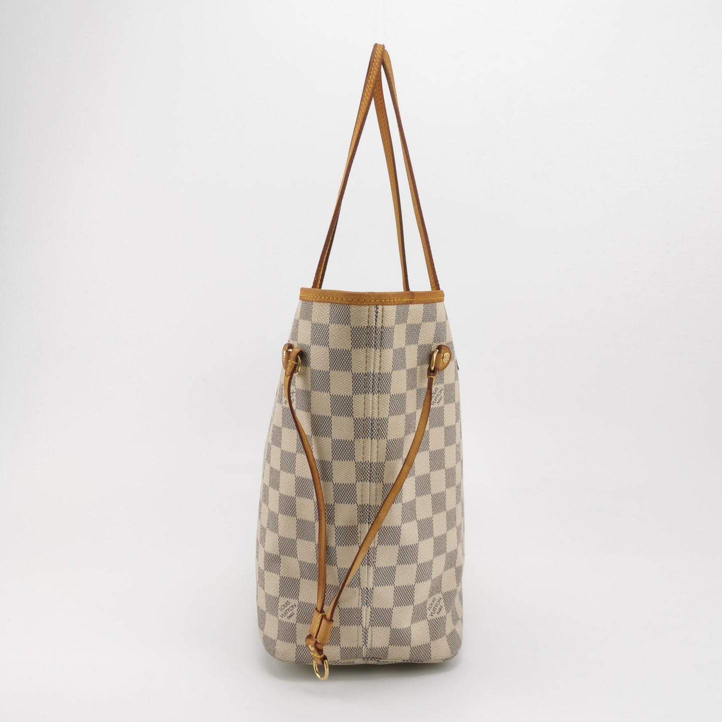 Preloved Louis Vuitton Neverfull MM Damier Ebene Canvas Tote Bag 250325781120545