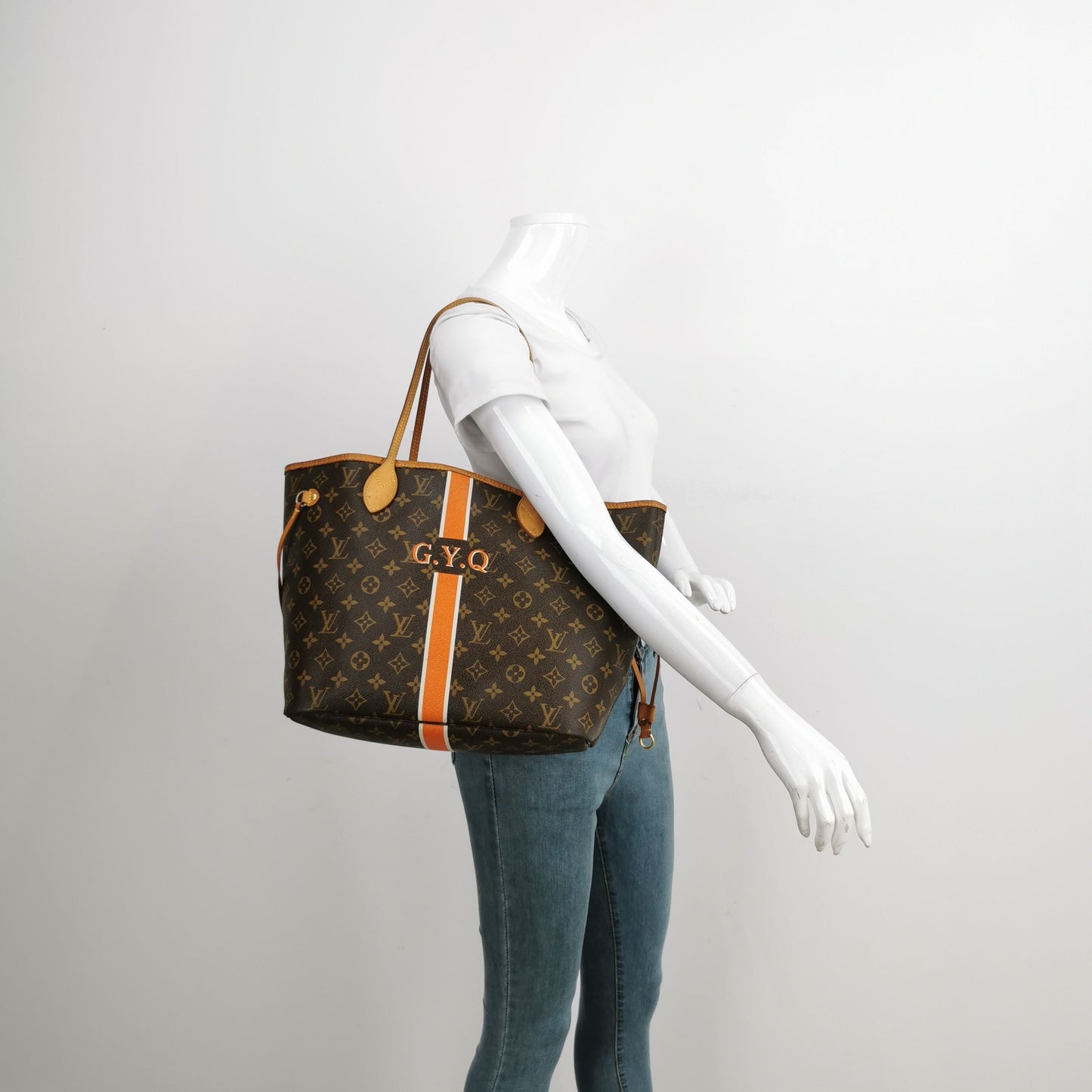 Preloved Louis Vuitton Neverfull MM Tote Bag 24092278874380