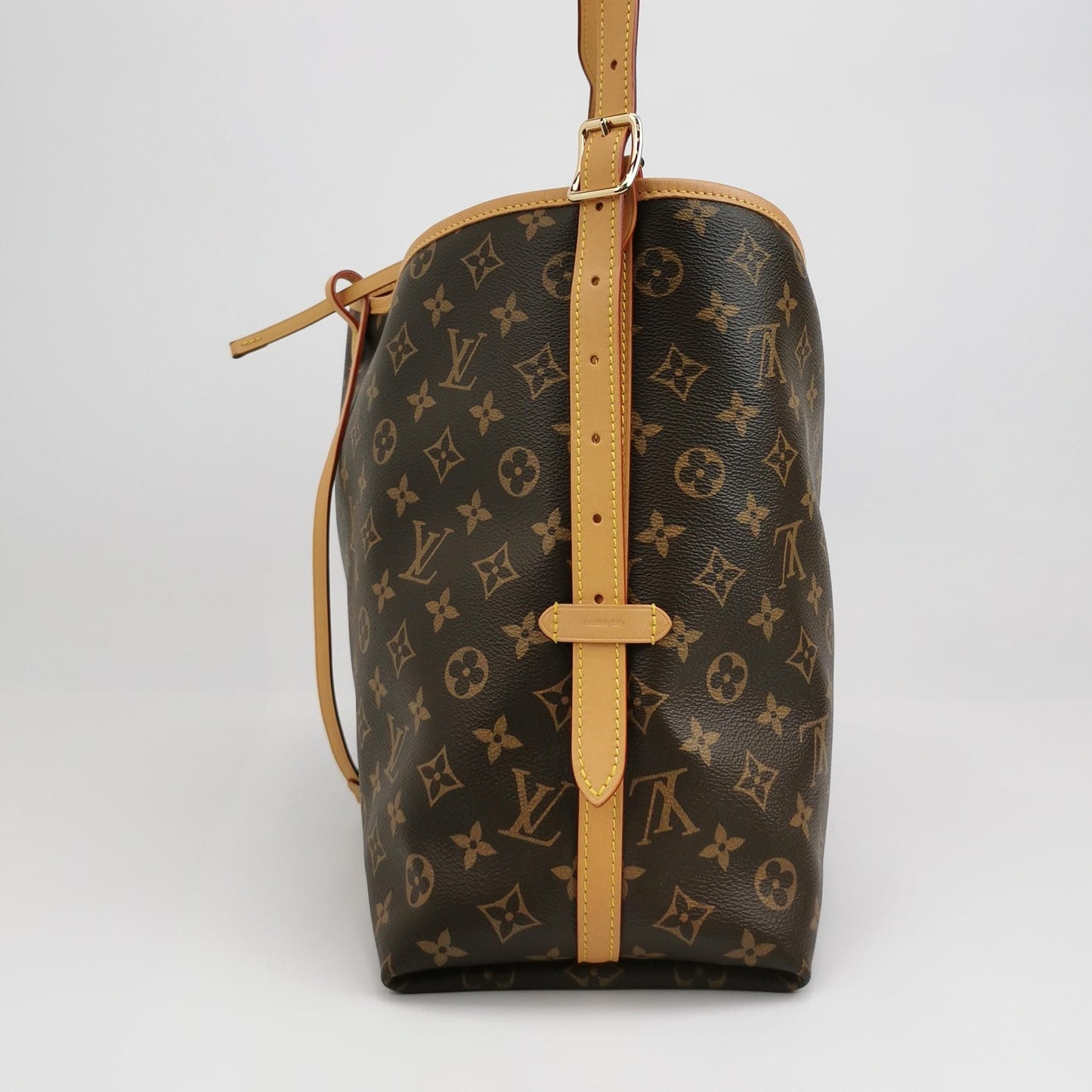 Preloved Louis Vuitton Carry All Medium Monogram Crossbody Bag with Chip 250502781175813