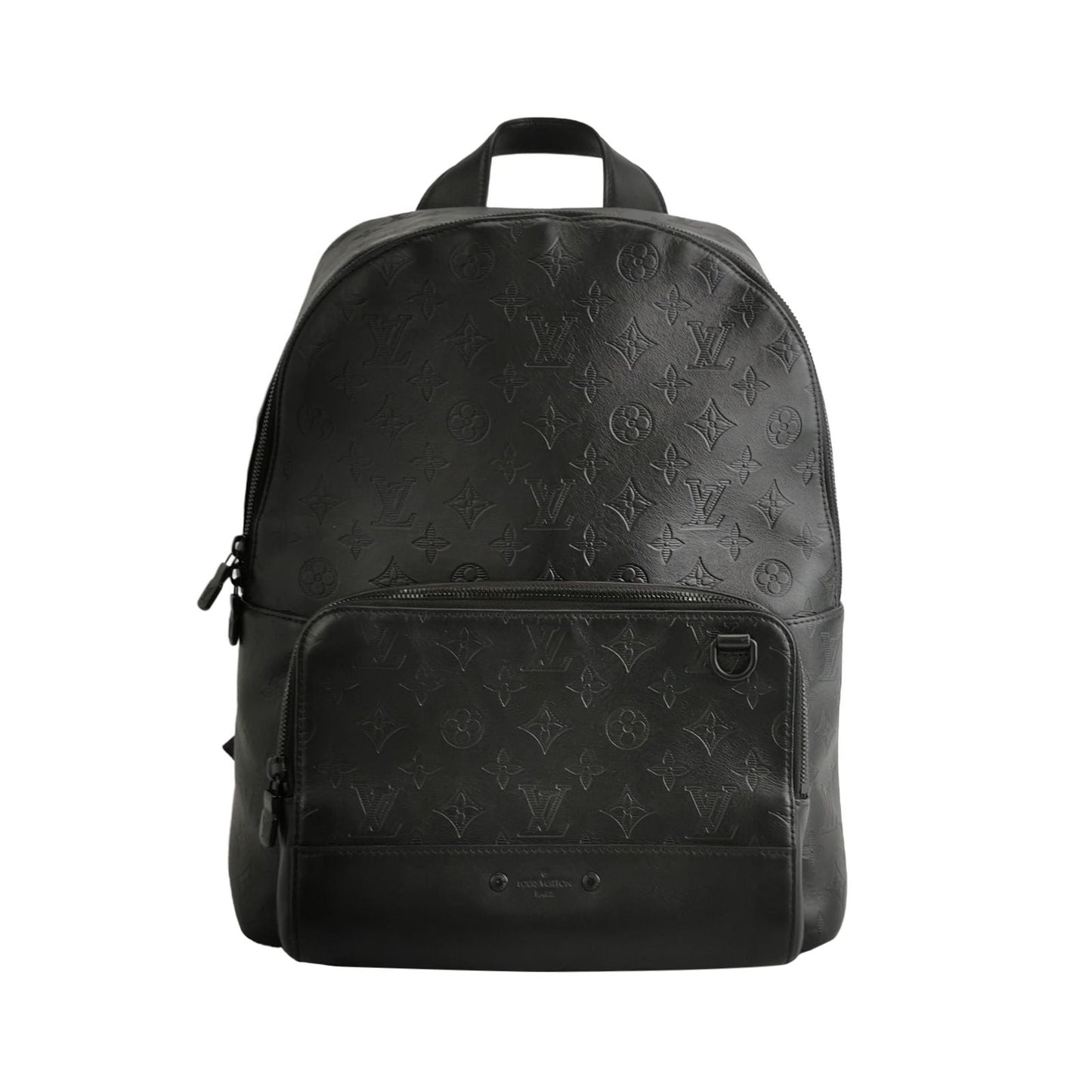 Preloved Louis Vuitton Racer Leather Monogram Backpack with Chip 250502781175754