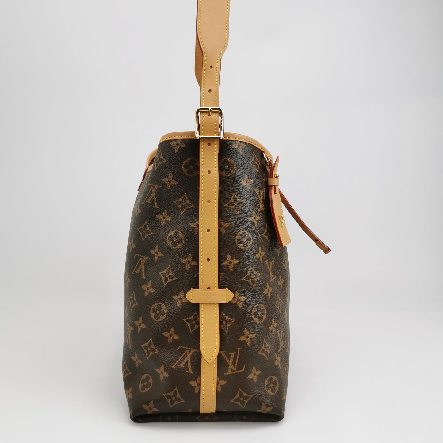 Preloved Louis Vuitton Carry All Medium Monogram Crossbody Bag with Chip 250502781175813