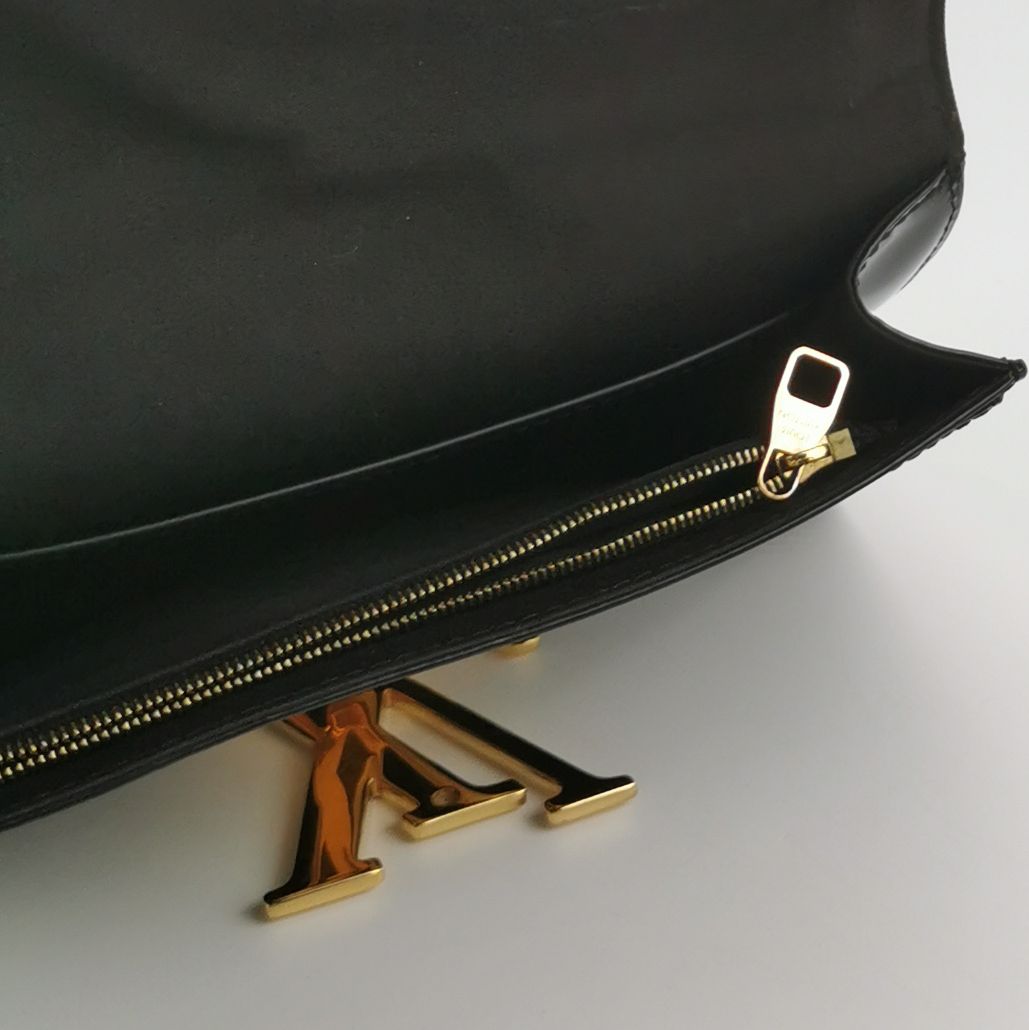 Preloved Louis Vuitton Louise Patent Leather Shoulder Bag 250502781174931