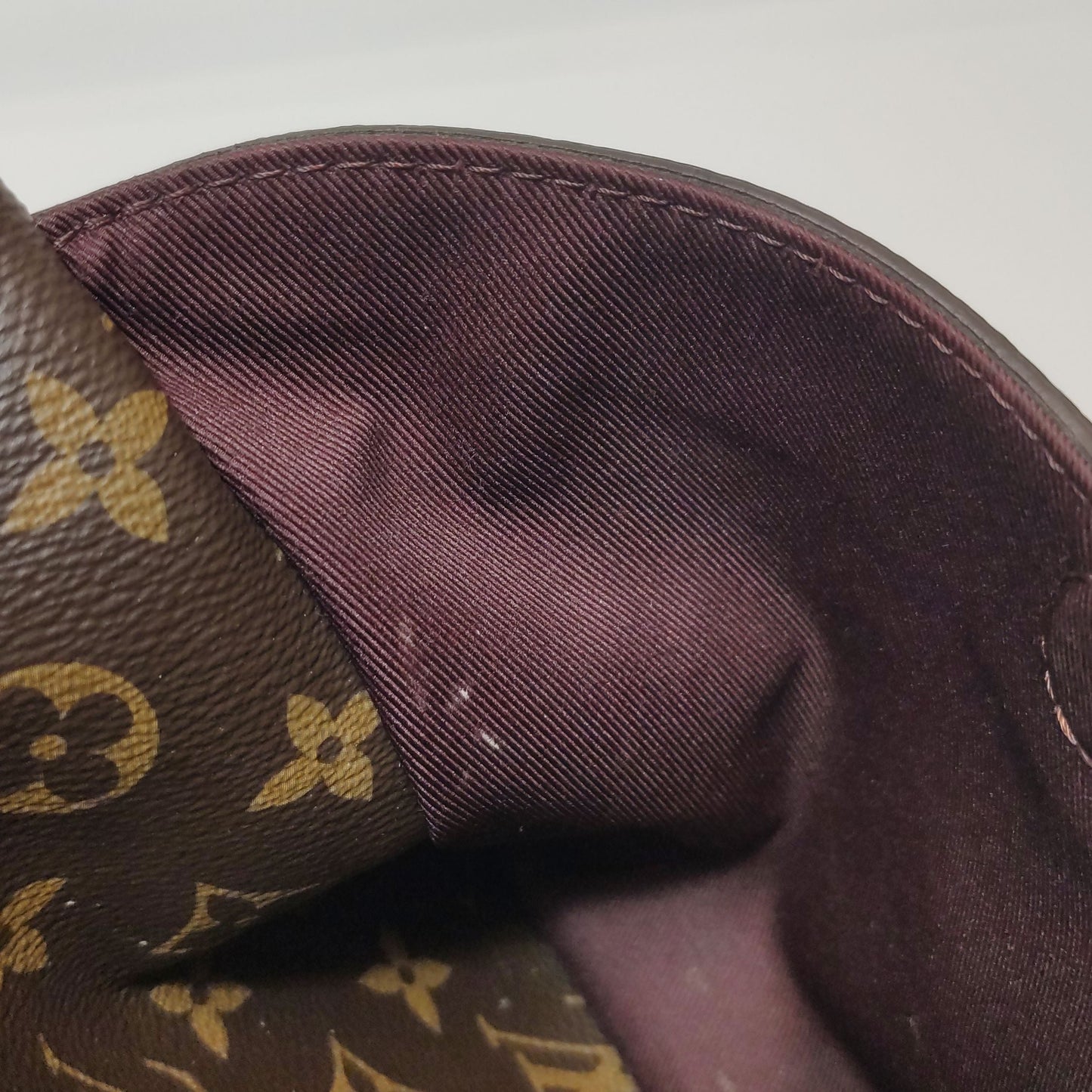 Preloved Louis Vuitton Odeon PM Monogram Canvas Crossbody Bag with Chip 250502781175772