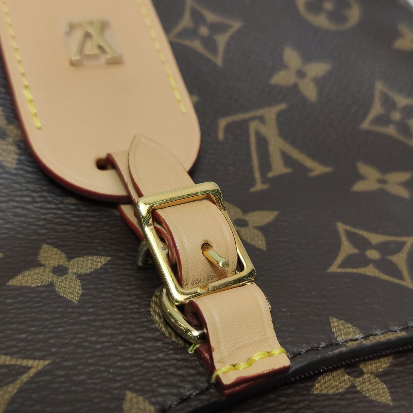 Preloved Louis Vuitton Odeon PM Monogram Canvas Crossbody Bag with Chip 250502781175772