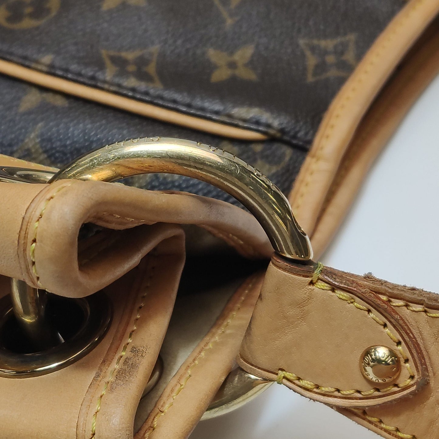 Preloved Louis Vuitton Galliera Large Monogram Print Shoulder Bag 250502781175802